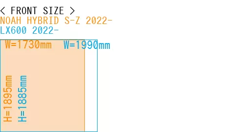 #NOAH HYBRID S-Z 2022- + LX600 2022-